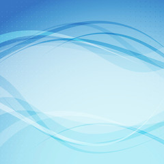 Abstract wave modern transparent background