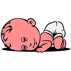 Baby schläft