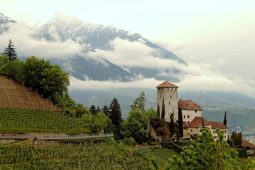 Schloß Lebenberg Marling Südtirol Italien