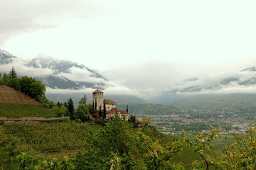 Schloß Lebenberg Marling Südtirol Italien