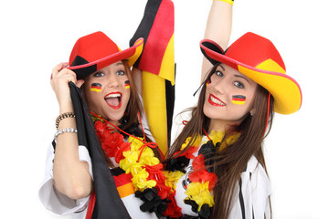 Fußballparty feiern