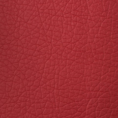 Red leather