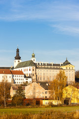 Fototapeta premium benedictine monastery in Broumov, Czech Republic