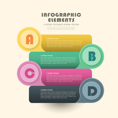 creative banner infographics design