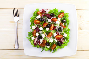 Fresh Greek salad