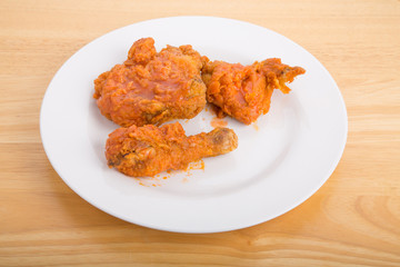 Hot Buffalo Style Fried Chicken