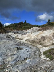 後生掛温泉の景観