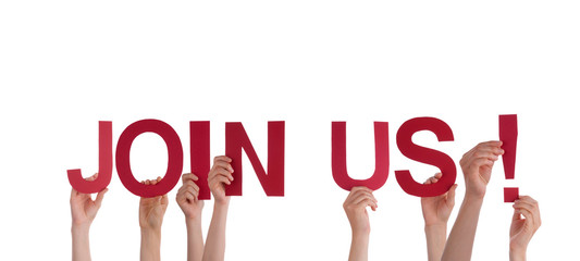 People Holding Join Us