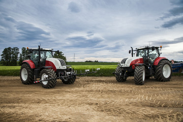 Obraz premium agricultural machinery