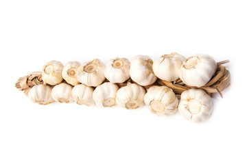 String of Garlic bulbs