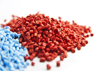 plastic polymer granules