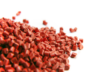 plastic polymer granules