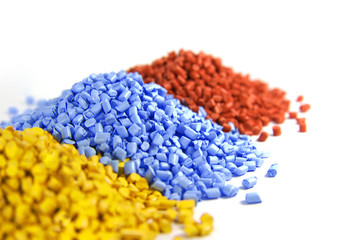 plastic polymer granules