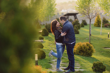 Couple in Garden