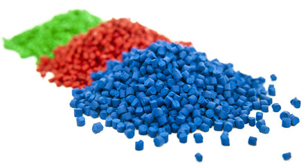 plastic polymer granules