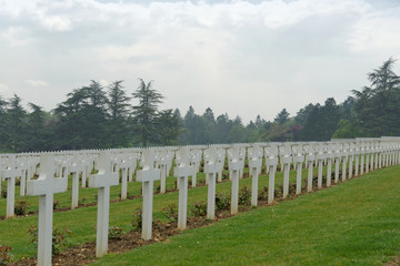Fototapeta premium Grabkreuze Verdun