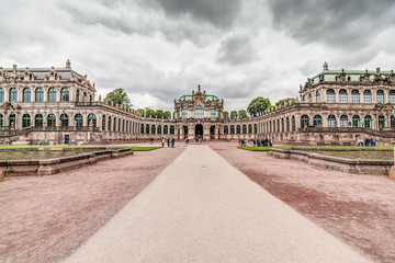 Obraz premium Zwinger Palace in Dresden HDR
