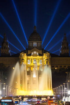 Fontana Magica e museo dell'arte catalana, Barcellona