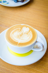 Latte coffee