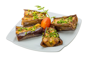 Grilled eggplant