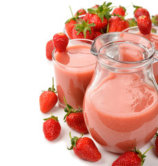 strawberry smoothies