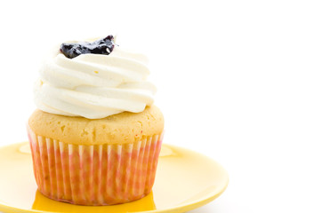 Cupcakes isolated on white background