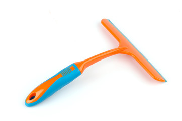 Handle cleaner water isolated on white background