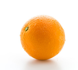 Orange isolated on white