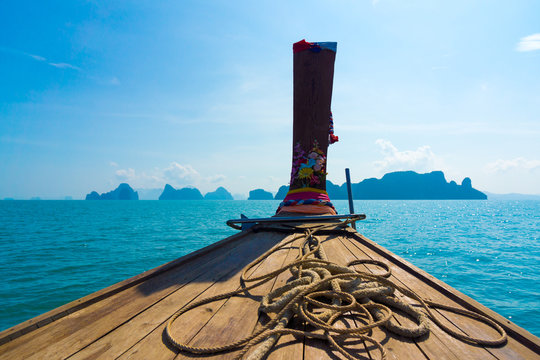 Boating on the Andaman Sea