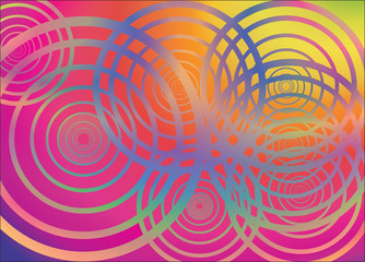 Bright and cheery color ring