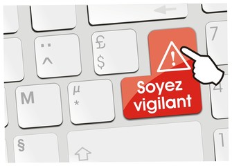 clavier soyez vigilant