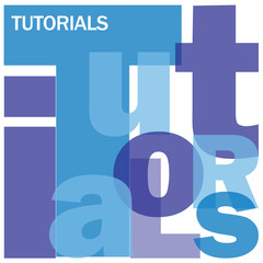 TUTORIALS Letter Collage (e-learning mooc online)