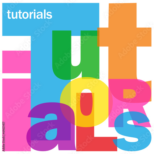Tutorials Letter Collage E Learning Mooc Online Stock Image And Royalty Free Vector Files On Fotolia Com Pic 64631417