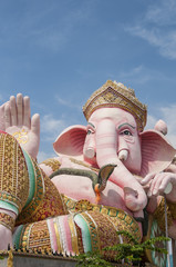 Ganesh statue.