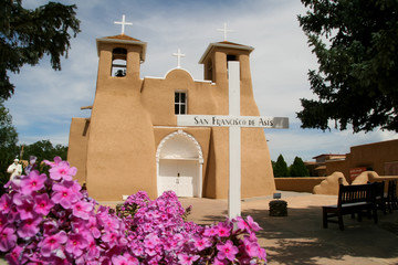 San Francisco de Asis Mission Church in New Mexico