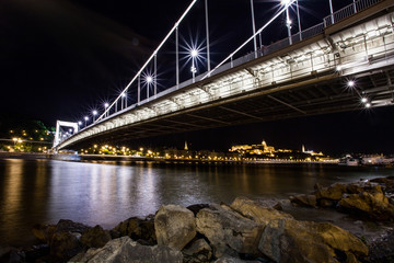 Fototapeta na wymiar Budapest Chain Bridge