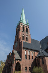 Fototapeta na wymiar Heiligen Geist Kirche Rostock