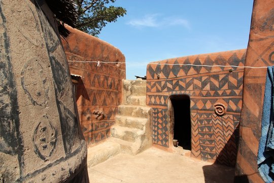 Gourounsi Dorf in Burkina Faso