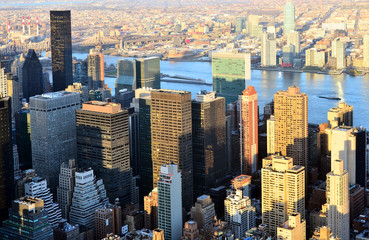 gratte ciel à New York