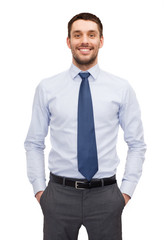 handsome businessman