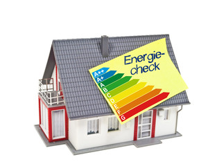 Haus mit Energiecheck