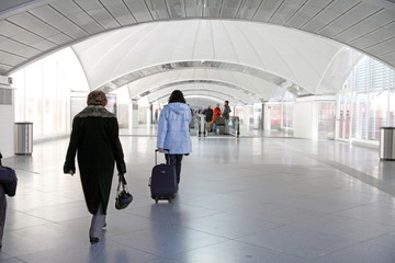 Naklejka premium Atocha train station Madrid Spain