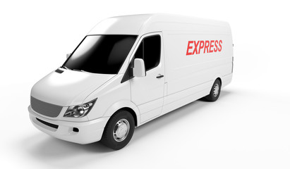 3d rendered illustration of an express transporter