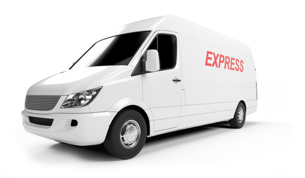 3d rendered illustration of an express transporter