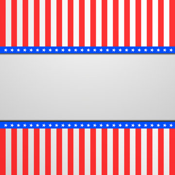 patriotic background with stars and stripes