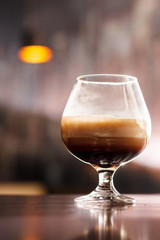 cocktail with coffee