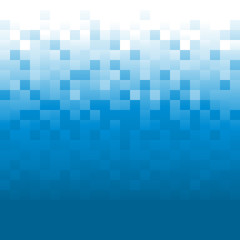 Blue Pixel Background