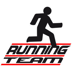 Running Team Logo Design