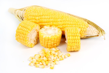 Fresh raw corn