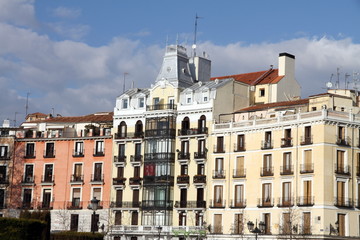 Fototapeta na wymiar Oriente square Madrid